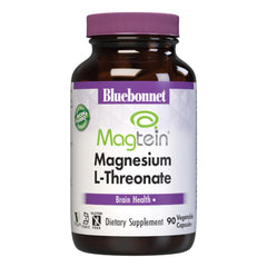 Bluebonnet Magtein Magnesium L-Threonate bottle and label
