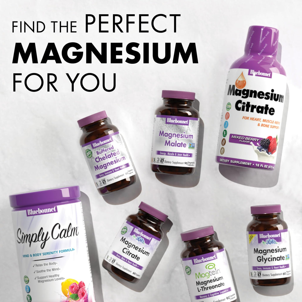 Front-facing Bluebonnet Magtein packaging