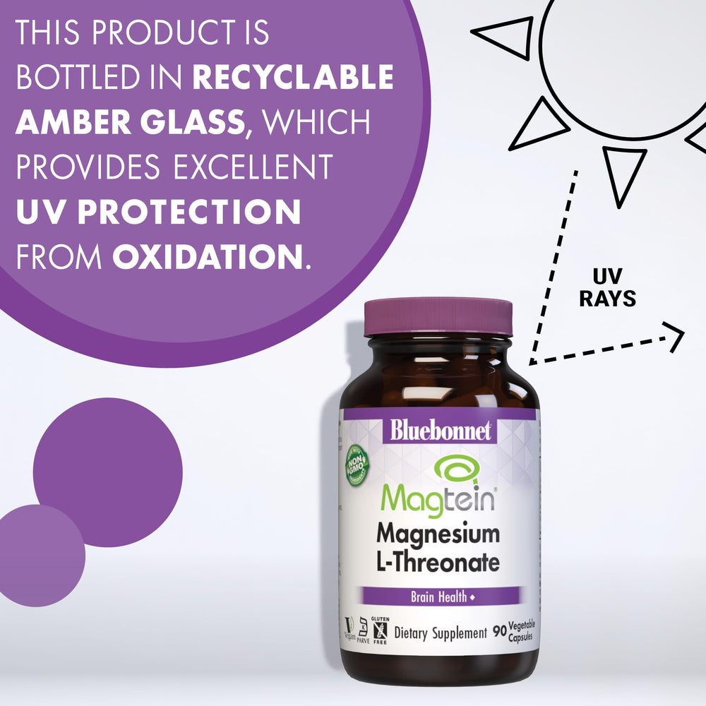 Nutrition facts and serving size details on bottle