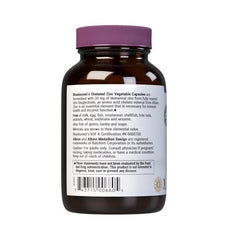 90 vegetable capsules bottle label showing 90 servings
