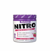 Front view of Bluebonnet Nutrition Extreme Edge Nitro Raspberry powder
