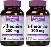BlueBonnet Nutrition L-Theanine 200mg per serving – Pack of 2 image 1