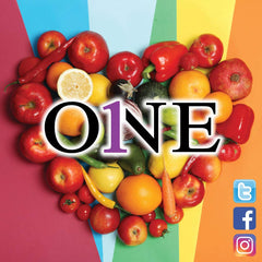 Image highlighting organic vegetable blend and plant-sourced enzyme blend