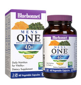 Bluebonnet Nutrition Men's ONE 40+ multivitamin bottle front view