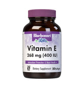 Bluebonnet Nutrition Vitamin E 400 IU 268 mg Mixed Tocopherols softgels – 50 servings