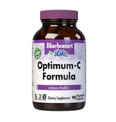 BlueBonnet Optimum C Formula vegetable capsules bottle - 90 count