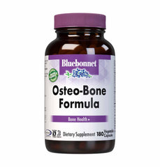 Bottle of BlueBonnet Osteo-Bone Formula Vegetarian Capsules