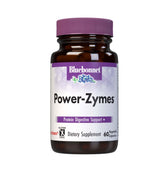 Bluebonnet Power-Zymes Protein Digestive Support bottle and capsules