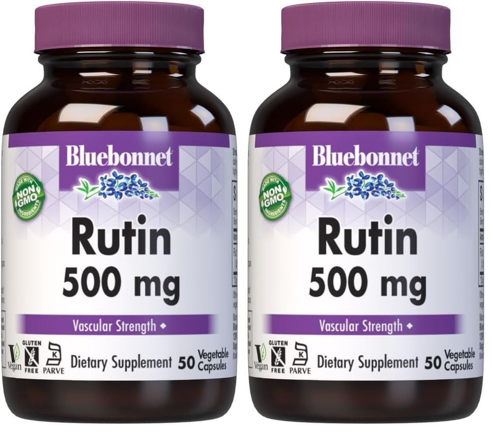BlueBonnet Nutrition Rutin 500mg bottle – front view