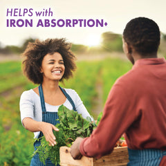 Sustainable amber glass packaging for Bluebonnet Vitamin C