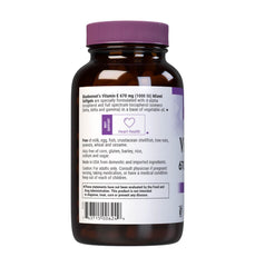 BlueBonnet Vitamin E 1000 IU softgels bottle with label