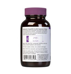 Label detail showing 4 mg Zeaxanthin and 12 mg Lutein