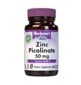 Bluebonnet Zinc Picolinate 50 mg vegetable capsules
