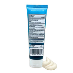 Athlete applying Blueline post-workout relief on shoulder