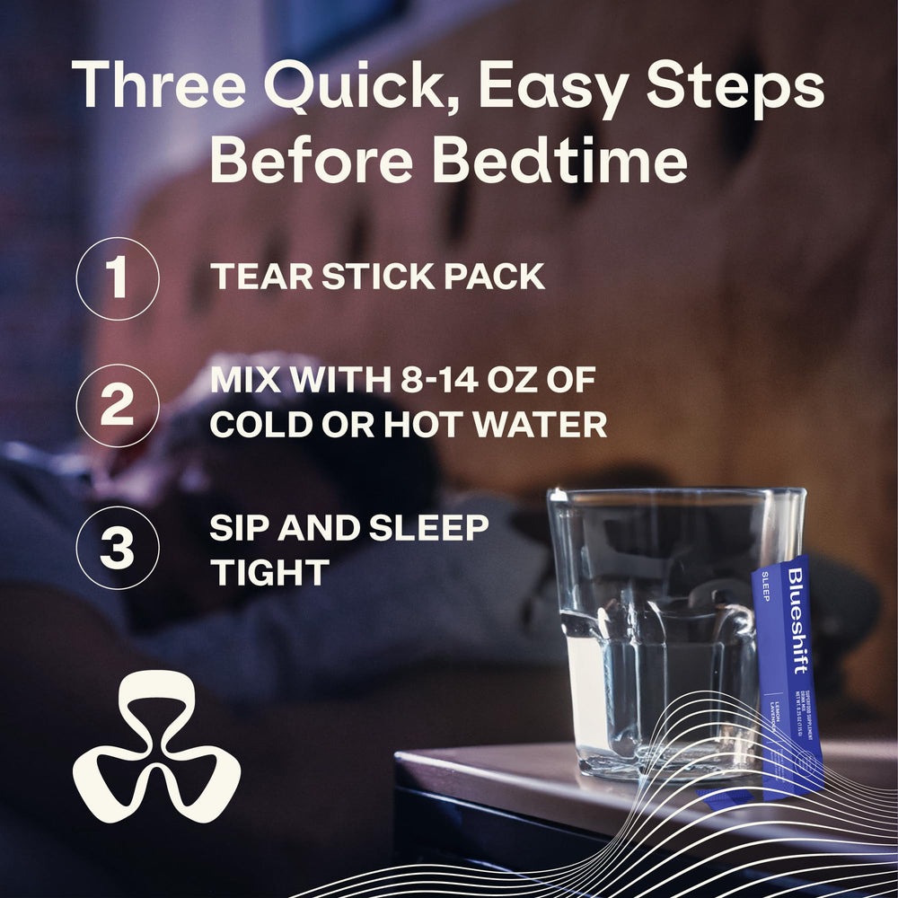 Botanical blend of chamomile, valerian and passionflower for sleep