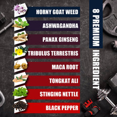 8-in-1 formula overview with main ingredients