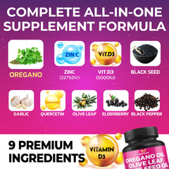 Close-up of a two-capsule serving for daily use