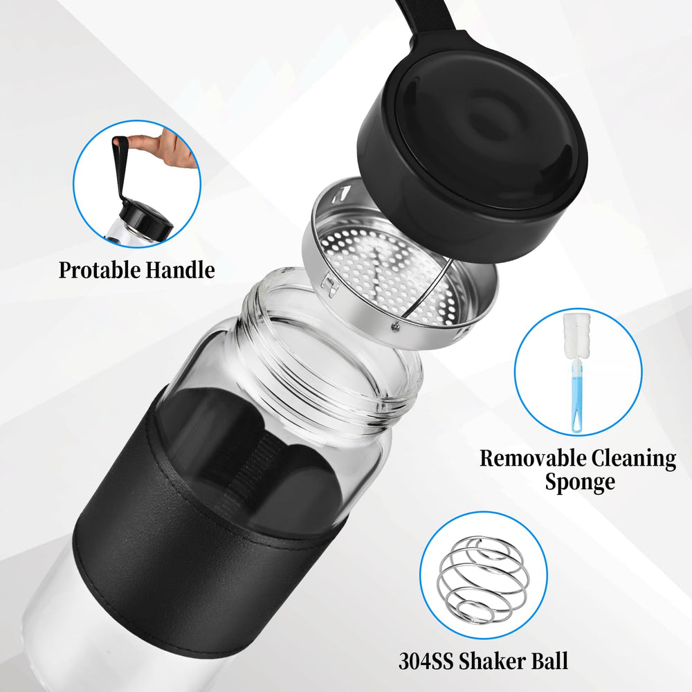 BNCWCQZ leak-proof cap on shaker delivers secure seal during workouts