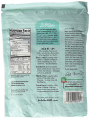 Bob's Red Mill whey protein concentrate pack of four, back label with nutrition details.