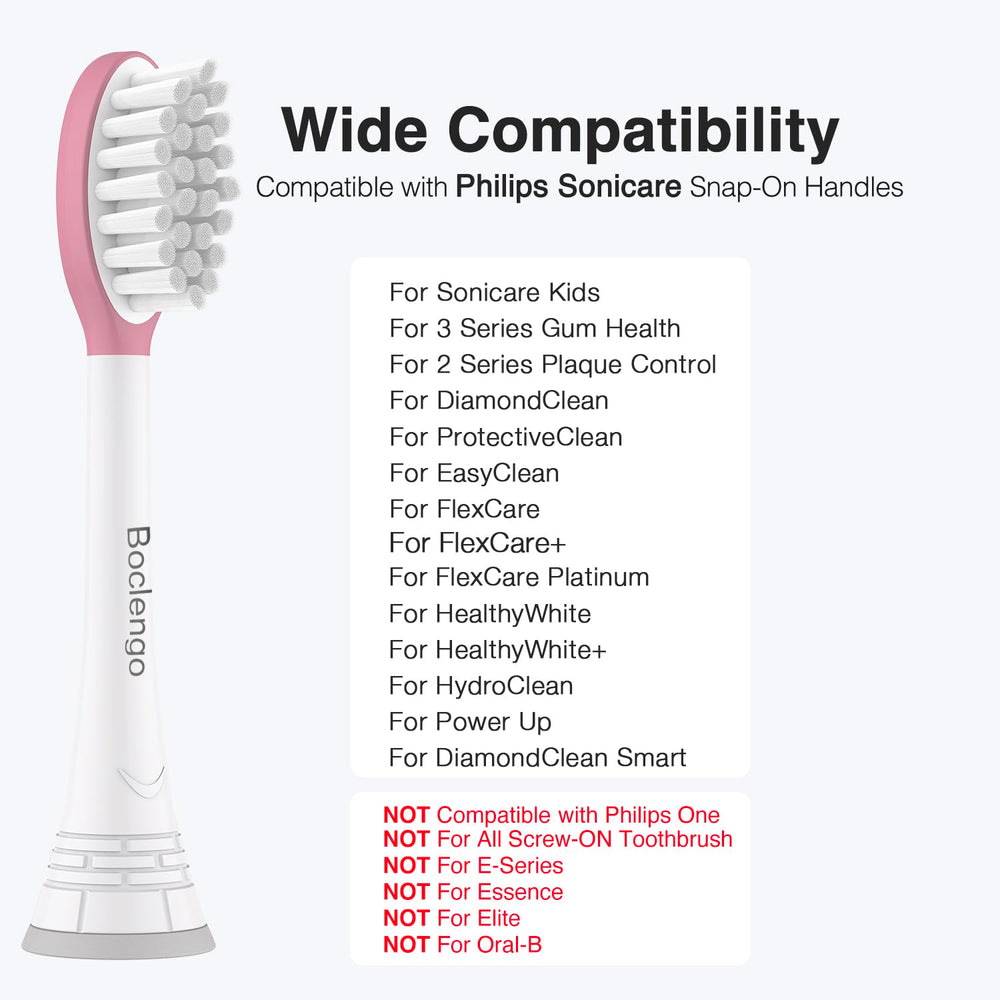 Compatible with Philips Sonicare Kids and Snap-On handles