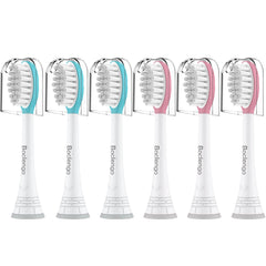 Six-pack of Boclengo Kids replacement heads for Philips Sonicare HX6042/94