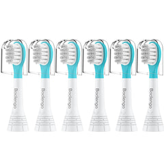 Blue packaging for Boclengo kids replacement toothbrush heads