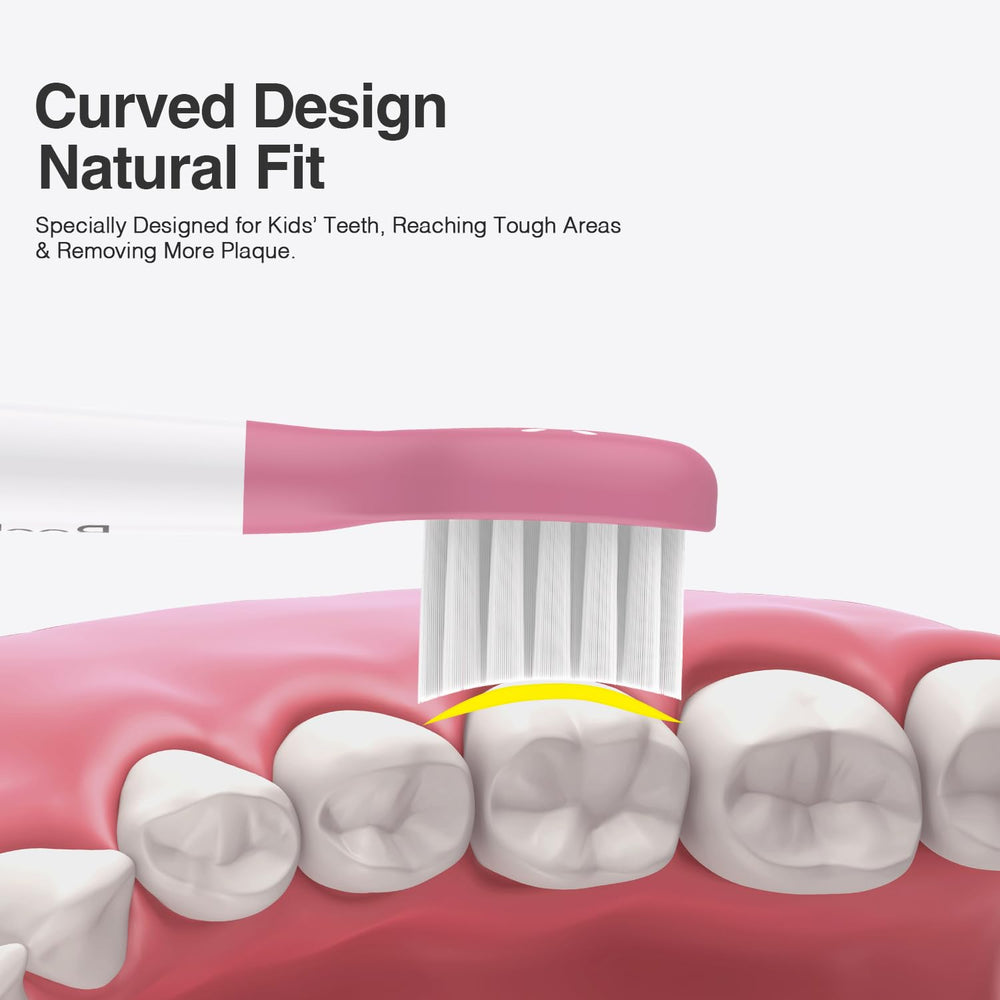 Box of 6 pink Boclengo replacement heads for Philips Sonicare Kids