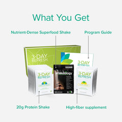 BODi Fiber Sweep powder beside glass supporting gentle digestion and regularity.