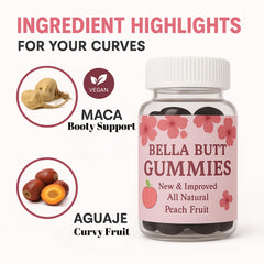 Macah and Aguaje botanical ingredients illustration