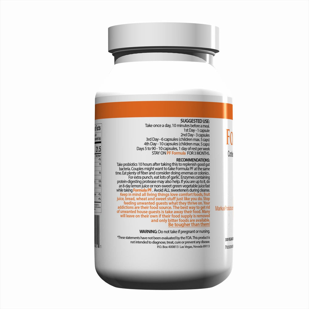 Body Force Formula PF product packaging