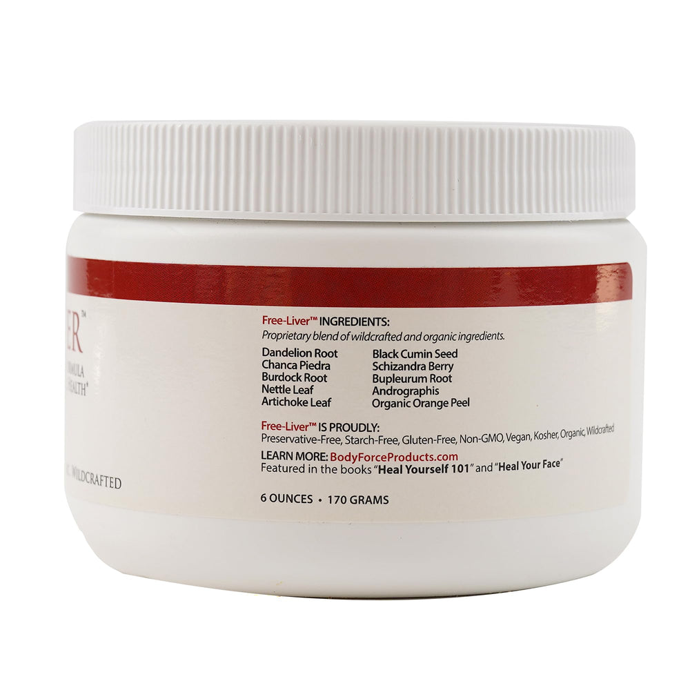 Body Force Liver Formula Powder packaging