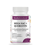 Body Kitchen Mega NAC 600 mg with Quercetin bottle front