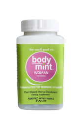 Body Mint Woman aluminum-free internal deodorant bottle
