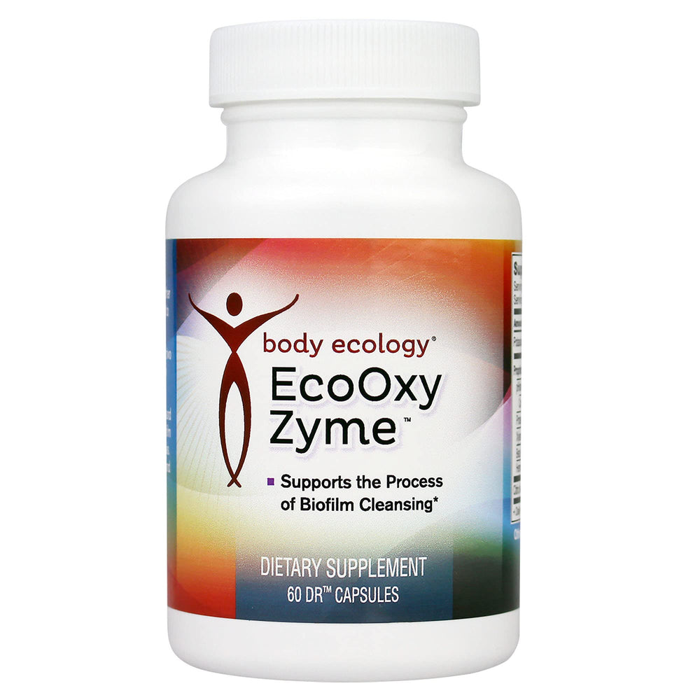 Front view of Body Ecology EcoOxyZyme bottle