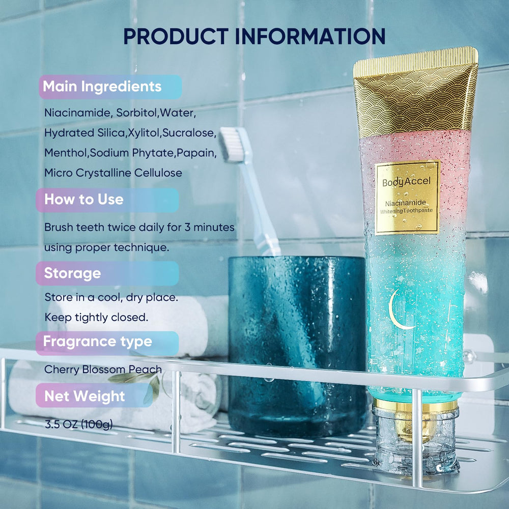 Fluoride-free, plant-based toothpaste with niacinamide and papain