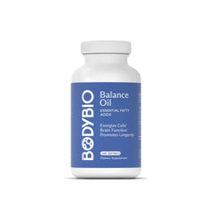 BodyBio Balance Oil bottle front view