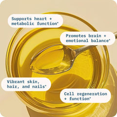 Healthy skin, hair, and nails concept with Balance Oil