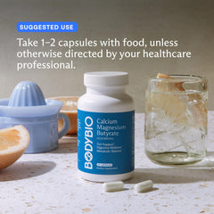 BodyBio Butyrate packaging and label on white backdrop