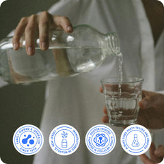 BodyBio Glutathione glass serving suggests daily routine and immune support.