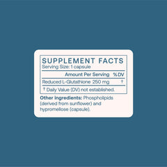 BodyBio Liposomal Glutathione cap highlights premium handling and product integrity.