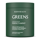 BodyHealth Greens Enhanced with PerfectAmino product label