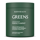 BodyHealth front packaging showing green apple flavor and blends benefit