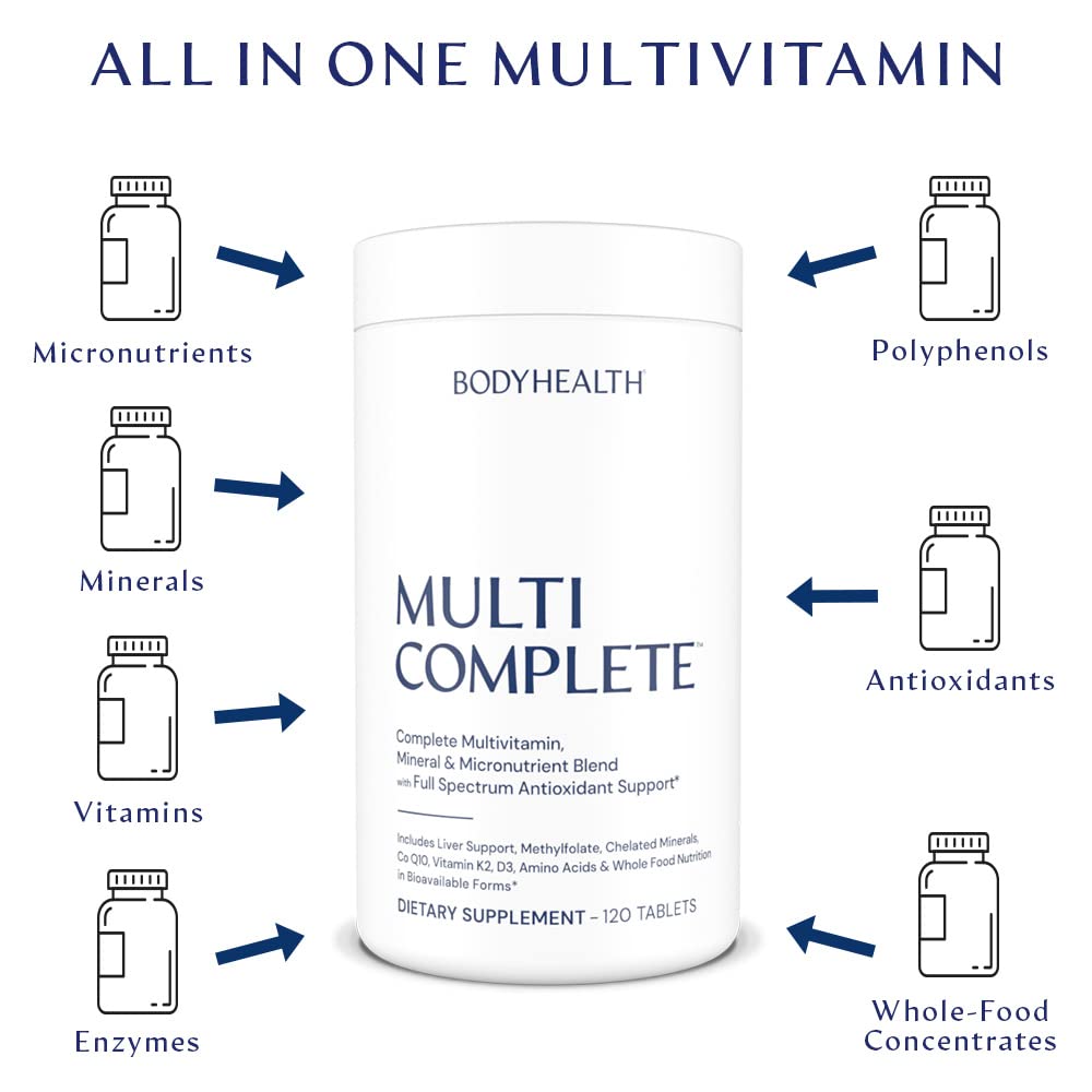 Illustration of organic fruit and vegetable concentrates featured on the product