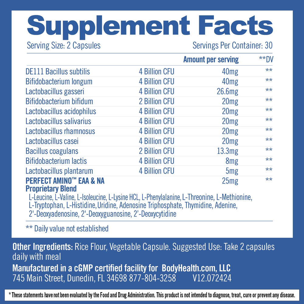 40 billion live cultures and 11 probiotic strains illustration