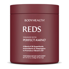 BodyHealth Reds with PerfectAmino tub front view