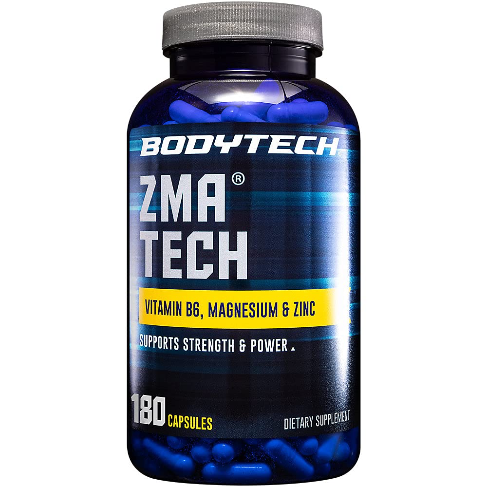 ZMA ingredients: zinc, magnesium, and vitamin B6