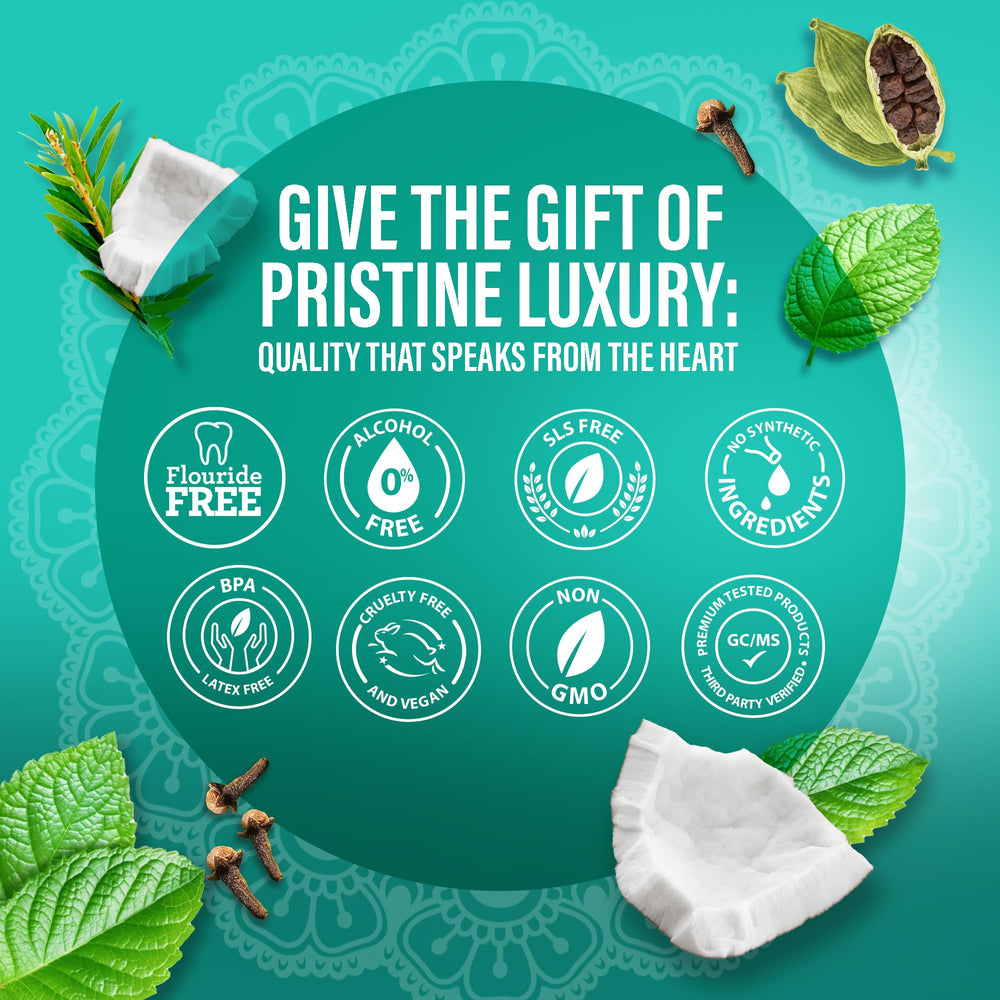 BOG toothbrush and tongue scraper set