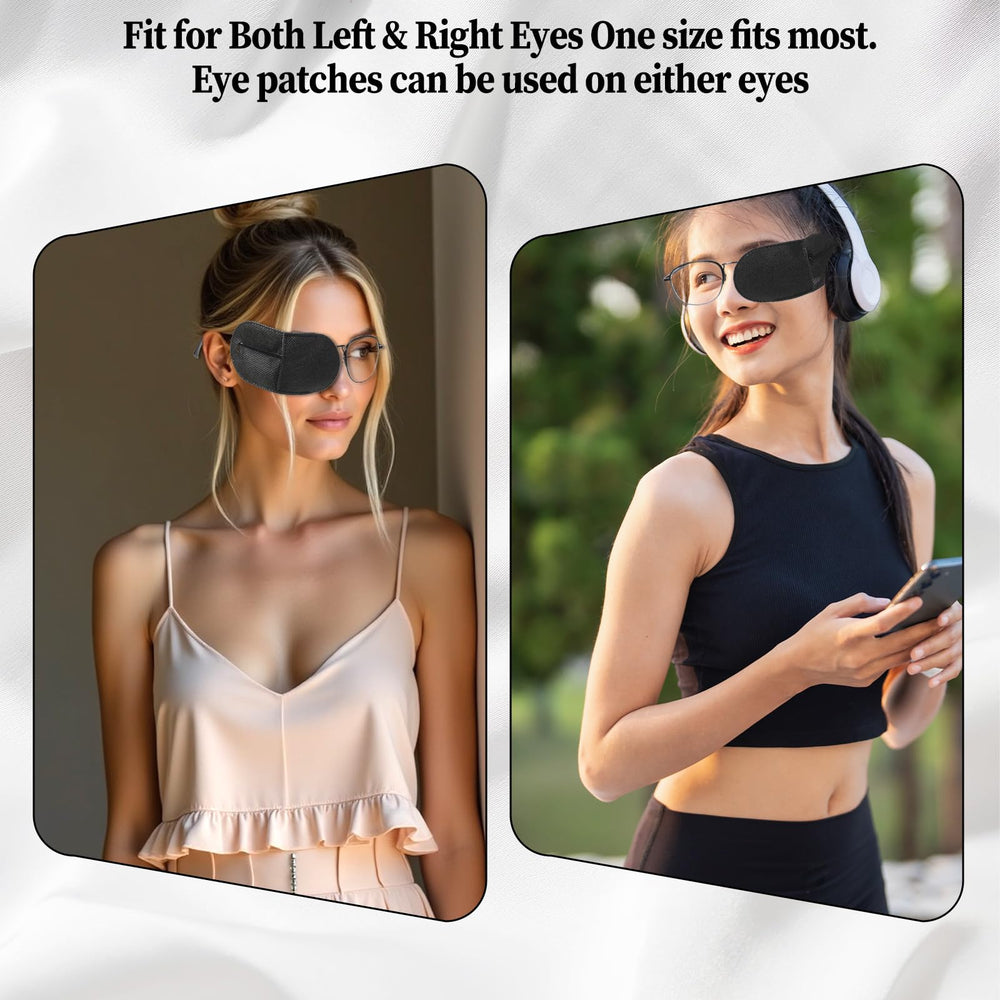 Package contents: 18 eye patches for glasses