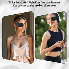 Package contents: 18 eye patches for glasses