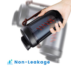 boieioe shaker portable with handle for gym, travel, and on-the-go protein